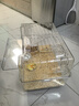 卡熙倉鼠籠子過冬專用超大豪華別墅用品金絲熊全套透明屋飼養(yǎng)箱保暖窩 60高透造景籠一空籠 曬單實拍圖