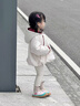 班喜迪女童外套秋冬裝2025新款寶寶棉服兒童公主冬季夾棉連帽上衣小童裝 米色 100 曬單實(shí)拍圖