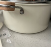 小熊（Bear）0涂層鈦陶瓷湯鍋+蒸籠 24cm奶鍋燉鍋蒸鍋燃氣灶通用JG042-P03 曬單實(shí)拍圖