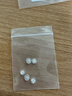 莎妍茜耳堵防掉細針小孔硅膠耳釘帽后塞緊固耳飾女耳背耳塞超緊小眾膠塞 小孔白金色3對 送梅花耳堵3對 曬單實(shí)拍圖