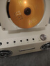 巫牌 CD播放機 2.1聲道藍牙音響音箱一體式CD機 鉆石鐵銹米白色 情人節禮物 曬單實(shí)拍圖