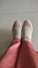 漢宮主飛織布面廣場(chǎng)舞鞋現代舞啦啦操芭蕾舞鞋軟底透氣女士成人舞蹈鞋 曬單實(shí)拍圖
