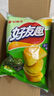 好麗友（orion）好友趣韓國泡菜味70g/袋 休閑零食薯片小包裝膨化食品小吃 曬單實(shí)拍圖