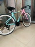 蘭令公路車(chē)自行車(chē)全內線(xiàn)變速碟剎賽車(chē)成年人男學(xué)生女青少年代步單車(chē) 彩虹色 全內線(xiàn) 彎把 700C（165-188CM） 24速 藍圖變速 碟剎 40刀 曬單實(shí)拍圖