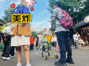 特步（XTEP）兒童童鞋女童中大童舒適輕便透氣運動跑鞋 雪青紫 35碼 曬單實拍圖