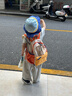 SHUKIKU兒童書(shū)包幼兒園背包防丟失輕便防潑水大容量雙肩包橘子汽水S+碼 曬單實(shí)拍圖