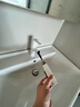 箭牌（ARROW）衛浴大沖力噴射虹吸式防臭節水馬桶家用緩降蓋板連體抽水坐便器 工學(xué)座圈 高顏值12616 305/300mm 曬單實(shí)拍圖