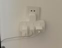 公牛（BULL）轉換插頭/品字形一轉三插座/無線轉換插座/電源轉換器 適用臥室、廚房 3位分控開關插座  曬單實拍圖