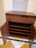 CUERO DESIGN英國品牌實(shí)木鞋柜家用門(mén)口入戶(hù)玄關(guān)柜大容量落地一體靠墻儲物柜 兩門(mén)兩抽（80x36x90.5） 曬單實(shí)拍圖