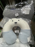 名創(chuàng  )優(yōu)品（MINISO）萌爪白熊系列U型枕記憶棉午睡枕旅行出差便攜頸枕毛絨靠枕 曬單實(shí)拍圖
