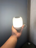 美的（Midea）床頭燈臥室柔光小夜燈充電臺燈三色調(diào)光節(jié)日創(chuàng)意禮品禮物起夜燈 曬單實拍圖