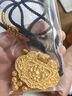 興穎金包銀天子門(mén)生吊墜女古法鏤空黃金999足金花絲龍鳳呈祥鎖毛衣鏈 金1.4克-總重約35克-龍鳳金包銀吊墜 曬單實(shí)拍圖
