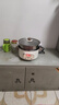 志高電煮鍋多功能一體小電鍋智能預約宿舍學(xué)生煮面小鍋家用電熱火鍋蒸煮煎炒迷你電炒菜鍋 智能款24CM+蒸籠（適合2-3人） 曬單實(shí)拍圖
