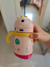 babycare兒童保溫杯嬰兒寶寶學(xué)飲杯吸管水杯水壺霸王龍不銹鋼保溫杯300ml 曬單實(shí)拍圖