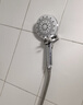 九牧（JOMOO）花灑噴頭蓮蓬頭五功能硅膠凈垢手持花灑S175015-2B02-1 曬單實(shí)拍圖