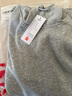 名創(chuàng  )優(yōu)品（MINISO）連帽衛衣男秋季新款重磅寬松oversize男士潮流套頭衫 麻灰 XL  曬單實(shí)拍圖