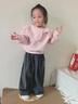 巴帝巴帝秋季新款嬰幼兒童燈芯絨長(cháng)褲休閑運動(dòng)衛褲 深灰  輪廓小熊 110 曬單實(shí)拍圖