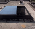 鋁合金平移電動(dòng)天窗屋頂智能天窗地下室天井采光陽光房平移天窗 同城款式 曬單實(shí)拍圖