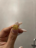 QMXD金色戒指女士方糖素圈戒指女款仿沙金久不掉色520生日禮物送女友 方糖戒指 曬單實拍圖