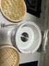 olayks立時 竹籠電蒸鍋 竹木蒸籠蒸鍋 早餐機多功能鍋 速熱家用包子可定時預(yù)約保溫智能升級款 3層 曬單實拍圖