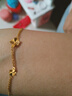 中國黃金（CHINA GOLD）黃金手鏈女足金四葉草手鏈結婚首飾新年實(shí)用生日禮物送女友老婆 【京速達】足金四葉草手鏈 1.8g【心動(dòng)禮盒】 曬單實(shí)拍圖