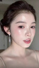 QMXD耳釘女士新中式國風(fēng)耳環(huán)2025新款爆款耳墜女高級(jí)感古風(fēng)旗袍耳飾 冰種耳環(huán) 曬單實(shí)拍圖