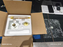 Luxury Flowers輕奢金鉆勃艮第紅酒杯套裝旋轉(zhuǎn)醒酒器家用高檔葡萄酒杯擺件送禮 描金醒酒器+金鉆杯架+6金鉆 600ml 曬單實(shí)拍圖