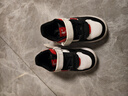 喬丹男童板鞋嬰幼童春秋季運動(dòng)鞋子兒童魔術(shù)貼童鞋 黑色/番茄紅 26 曬單實(shí)拍圖