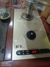新飛（Frestec） 底部全自動(dòng)上水電熱水壺玻璃保溫功夫泡茶桌茶臺燒水壺一體桌燒水器茶具電磁爐套裝 37x20尺寸（金色保溫款） 1L 曬單實(shí)拍圖