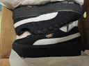 彪馬（PUMA）【厚底鞋】女經(jīng)典復(fù)古增高休閑鞋松糕鞋 PLATFORM 372613 黑色-白-01 38 曬單實(shí)拍圖
