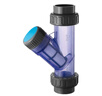 適之UPVC水管Y型過(guò)濾器化工PVC管道快裝透明塑料過(guò)濾網(wǎng)dn25 32 40 65 DN50(63mm)工業(yè)級深灰色 曬單實(shí)拍圖