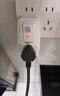 國際電工漏電保護插頭 家用電器熱水器防水防觸電保護器 插座轉換頭 加厚款-漏保插頭16A(直插款)  曬單實(shí)拍圖