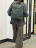 海格林Hedgren 2025年新款耐用雙肩包通勤休閑大容量背包男女款 HSTG03 Duck Green 水鴨綠 曬單實(shí)拍圖