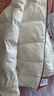 坦博爾羽絨服女短款時(shí)尚運動(dòng)可脫卸帽百搭保暖外套550386D 積雪白 160  曬單實(shí)拍圖