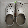 卡駱馳（crocs）貝雅洞洞鞋男女鞋戶外涼拖休閑拖鞋沙灘鞋涼鞋 10126-2V3 M8W10 曬單實(shí)拍圖
