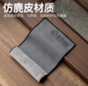 京東京造 茶巾 茶桌茶墊茶具配件純色簡(jiǎn)約加厚吸水好柿成雙 2條裝 曬單實(shí)拍圖