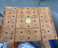MCM【專享組合】官旗AREN VISETOS小號(hào)學(xué)院風(fēng)手提包托特包女包 干邑色 小號(hào) 曬單實(shí)拍圖