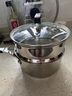 特福（Tefal）法式簡約316L不銹鋼加厚奶鍋 嬰兒輔食鍋寶寶牛奶鍋熱奶小湯鍋 曬單實(shí)拍圖
