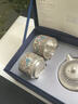 如瓷動(dòng)人鎏銀紫砂功夫茶具套裝送長(cháng)輩領(lǐng)導父親喬遷退休節日生日禮物伴手禮 萬(wàn)象紋-正把壺高足杯禮盒 3件 高檔茶具禮盒送長(cháng)輩父親節禮物 曬單實(shí)拍圖