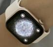 Apple/蘋(píng)果 Watch Series 10 智能手表GPS款42毫米玫瑰金色鋁金屬表殼淡桃粉色運(yùn)動(dòng)型表帶M/L MX1V3CH/B 曬單實(shí)拍圖