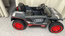 天林奧迪兒童電動(dòng)汽車(chē)越野車(chē)四輪寶寶遙控童車(chē)嬰兒玩具車(chē)男女孩可坐人 奧迪e-tron天云灰+4S店同款 奧迪官方正版授權 曬單實(shí)拍圖