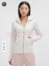 lululemon丨Scuba 女士拉鏈連帽衫 LW4CGVS 淺象牙白/金 線(xiàn)上專(zhuān)售 L /10 曬單實(shí)拍圖