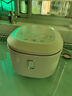 美的（Midea）電飯煲4L家用電飯鍋微壓大容量不沾鍋內膽香甜柴火飯可拆洗上蓋板24H智能預約金屬拉絲AFB4051R 曬單實(shí)拍圖