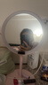 AMIRO覓光化妝鏡帶燈LED智能美妝鏡 桌面便攜臺式梳妝鏡 多功能鏡子 生日禮物女實(shí)用 Mini3櫻花粉 曬單實(shí)拍圖