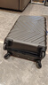 美旅（AMERICAN TOURISTER）條紋設計行李箱輕便耐用拉桿箱大容量密碼鎖旅行箱20英寸登機箱 炭黑色 TJ1*18003 20英寸 曬單實拍圖