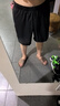 迪卡儂短褲男運動(dòng)速干褲有氧寬松訓練健身跑步四季可穿2432299經(jīng)典黑-S 曬單實(shí)拍圖
