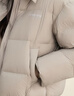 雪中飛短款羽絨服女士冬季多巴胺簡(jiǎn)約唯美風(fēng)格針織袖口保暖抗寒羽絨外套 灰色 S (155) 曬單實(shí)拍圖