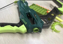 赟婭兒童弓箭弩玩具戶(hù)外男孩射箭手拉連發(fā)軟彈弓套裝 4-12歲生日禮物 【翼龍綠弓】12彈+手腕彈袋 六一兒童節日禮物 曬單實(shí)拍圖