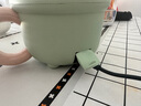 小南瓜（Little Pumpkin）電飯煲 1-2-3人電飯鍋 家用迷你多功能煲湯煮粥電煮鍋 智能預約小型保溫煮飯鍋宿舍不粘內膽米飯煲 淺綠色【蒸籠款】 3.6L （2L+1.6L蒸籠） 曬單實(shí)拍圖