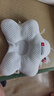 Hoag（霍格）嬰兒定型枕糾正頭型0-6-12月矯正新生兒寶寶枕頭護(hù)頸神器 白/粉色+ 【涼.暖雙面枕套】 曬單實拍圖